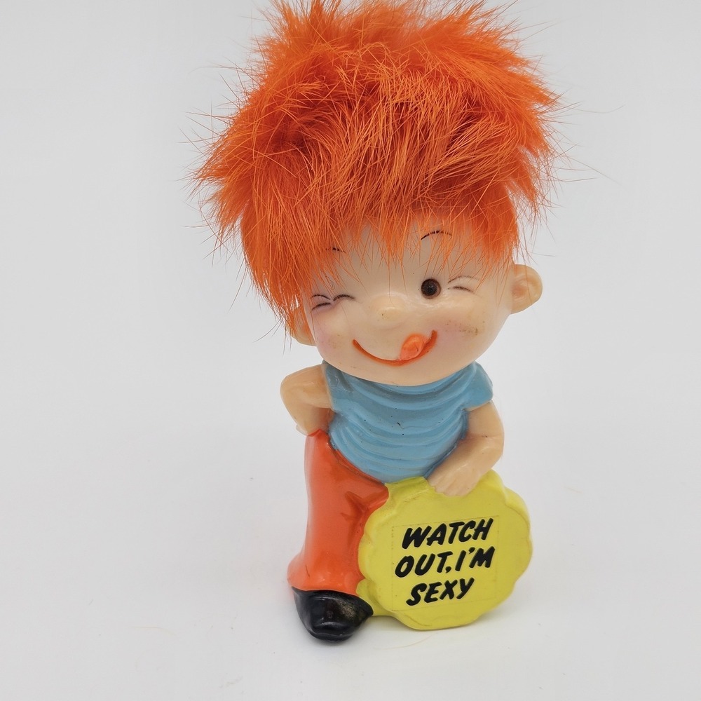 Vintage 1970's It's The Berries - Watch Out, I'm Sexy Figurine